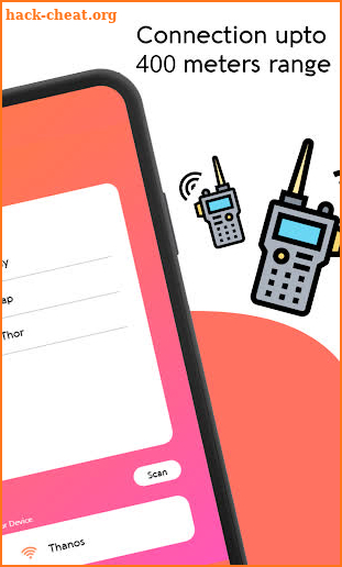 Free Call Without Internet With PTT Walkie Talkie screenshot