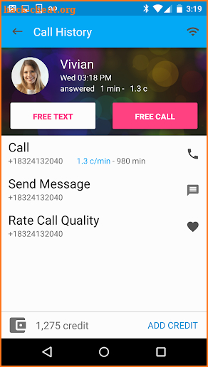 Free Calls & Text Messenger screenshot