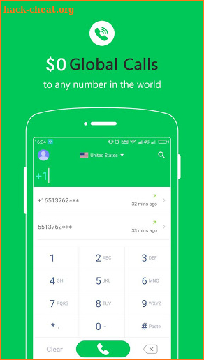 Free Calls - International Phone Calling App screenshot