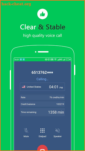 Free Calls - International Phone Calling App screenshot