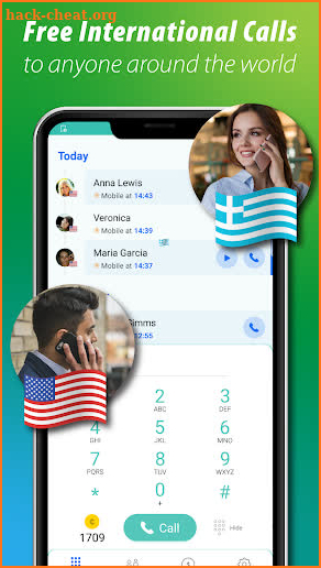 Free Calls, International Phone Calling - CallGate screenshot