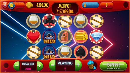 Free-Casino Slot 5 Reel Win Bonus Game screenshot