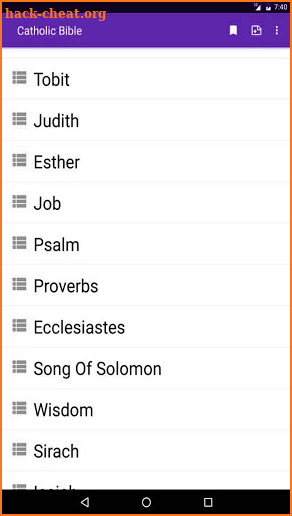 Free Catholic Bible screenshot