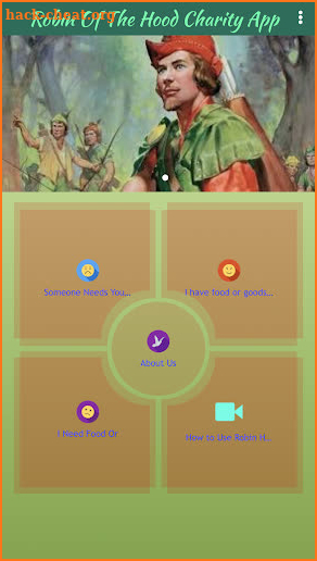 Free Charity app - Robin Of The Hood screenshot