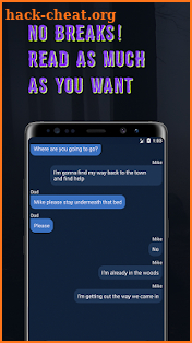 Free Chat Stories - Scary & Creepy with Addicted screenshot