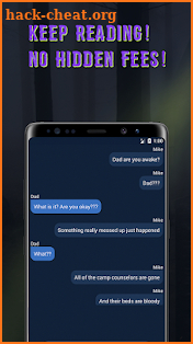 Free Chat Stories - Scary & Creepy with Addicted screenshot
