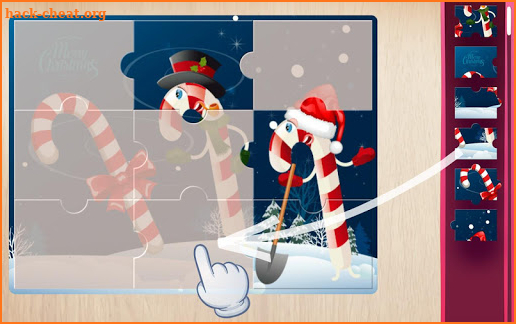 Free Christmas Puzzle for Kids ☃️🎄🎅 screenshot