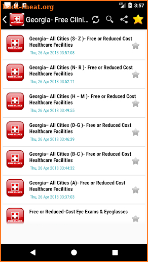 Free Clinics USA - Free and Reduced Cost Clinics screenshot