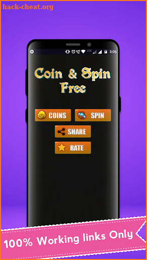Free Coin and Spin Daily Link screenshot