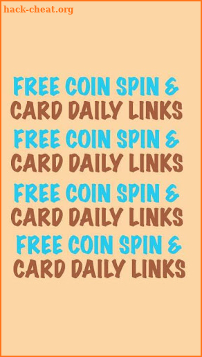 Free Coin And Spin Daily Links screenshot