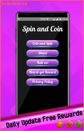 Free Coin & Spin Daily Rewards screenshot
