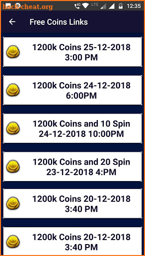 Free Coin Free Spin Master Daily Link screenshot