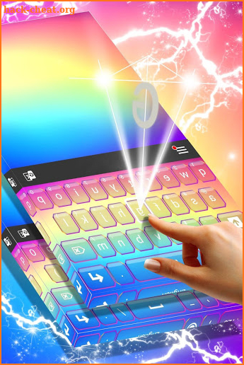 Free Colorful Keyboard screenshot