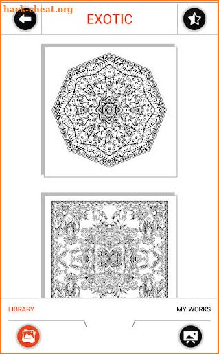 Free Coloring Book - Images and Mandalas- ColorZen screenshot