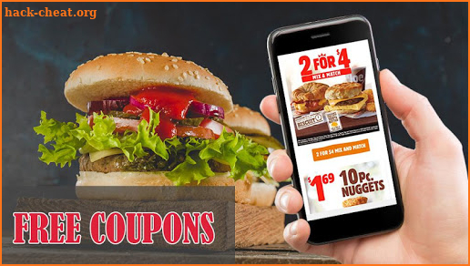 Free Coupons for Burger King screenshot