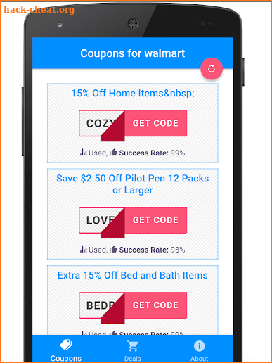 free coupons for walmart screenshot