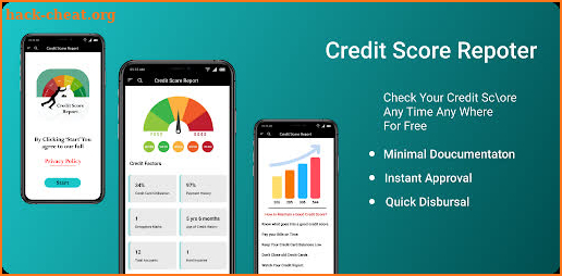 Free Credit Score Check & Loan Report 2021 screenshot