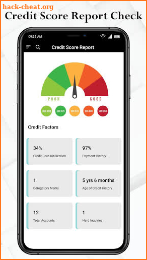 Free Credit Score Check & Loan Report 2021 screenshot