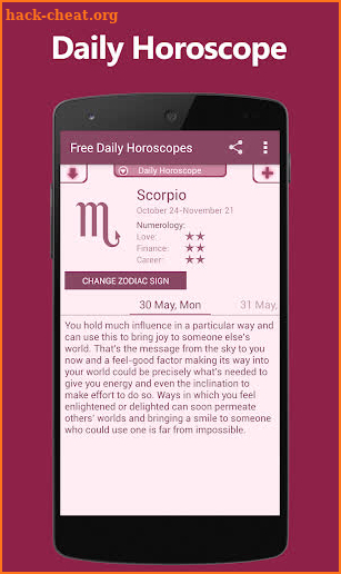 Free Daily Horoscopes screenshot