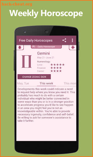 Free Daily Horoscopes screenshot