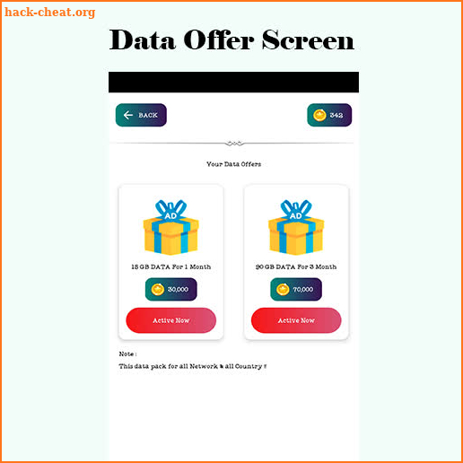 Free data app : 25 GB free internet & all network screenshot