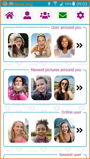 Free Dating App & Single Flirt Chat Meet by Lomeda screenshot