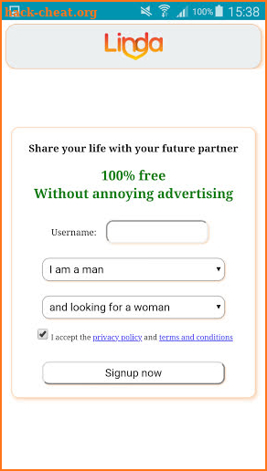 Free Dating App Linda & Single Flirt Chat Meet screenshot