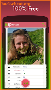 Free Dating App - YoCutie - Flirt, Chat & Meet screenshot