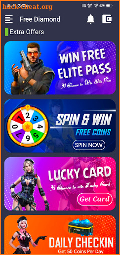 Free Diamond Elite Pass Giveaway Every Season screenshot