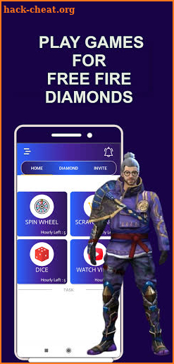 Free diamonds and elite pass for free fire lover screenshot