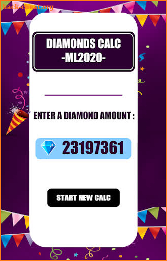 Free Diamonds Counter for Mobile Legendss™ | 2020 screenshot
