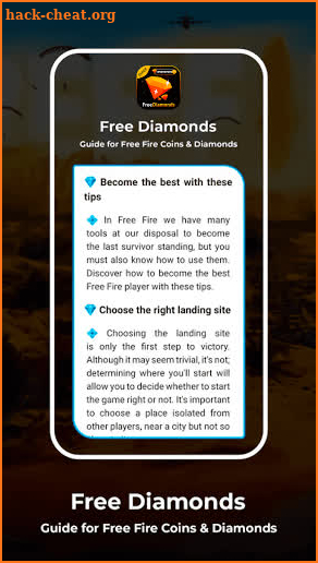 Free Diamonds for FF App 2021 screenshot