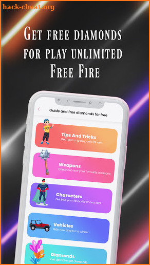 Free Diamonds for Free app screenshot