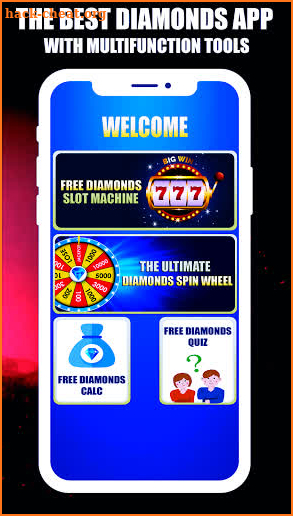 Free Diamonds Slot Machine for Garena Fire - 2021 screenshot