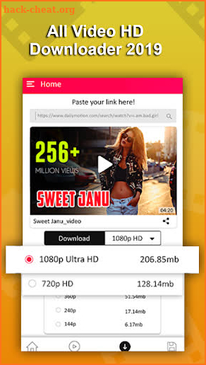 Free Downloader - all Video Downloader HD screenshot