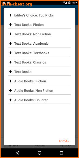 Free-eBooks screenshot