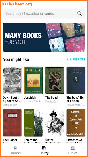 Free eBooks - Free novels/stories/audiobooks screenshot