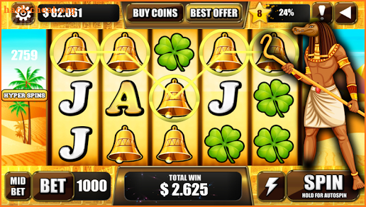 Free Egypt Slot Machines screenshot