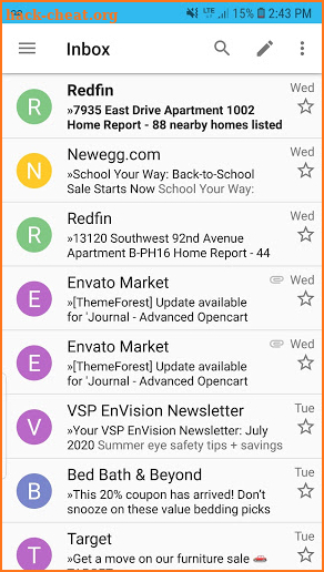 Free Email App for Android screenshot