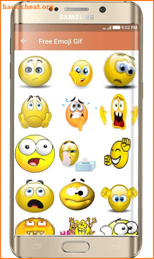 Free Emoji Gif screenshot
