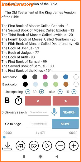 Free English Audio Bible & Daily Bible Verse screenshot