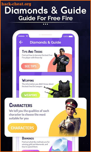 Free-Fire Diamants™ Tips & Guide 2020 screenshot