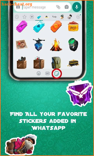 🔥 Free Fire Stickers for WhatsApp 2020 ☑️ screenshot