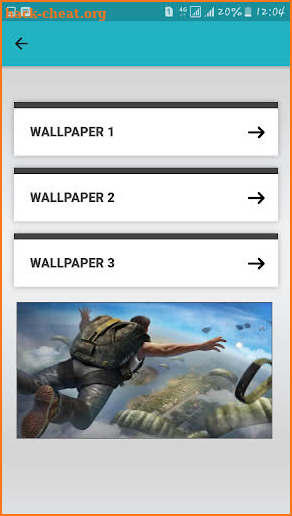 free fire wallpaper screenshot