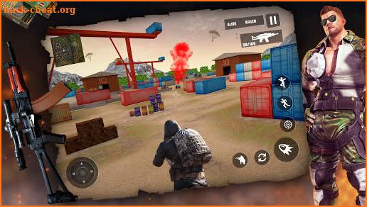 Free Firing Battleground Squad : Firing Squad 3D screenshot