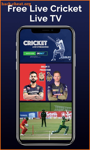Free For HD TV : Live Cricket, Movies & TV Shows screenshot