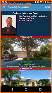 Free Foreclosure Real Estate Search by USHUD.com screenshot
