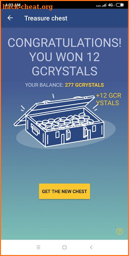 Free GCrystals screenshot