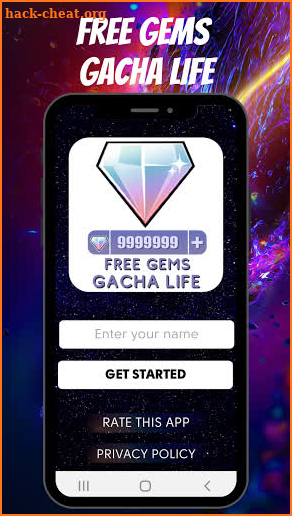 Free Gems Gacha Life screenshot