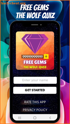 Free Gems Quiz for The Wolf screenshot